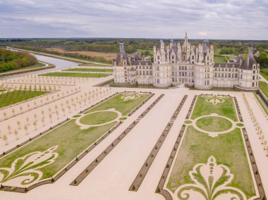 Chambord Şatosu, 16. yüzyıl, Loire Vadisi, Fransa, Batı Avrupa