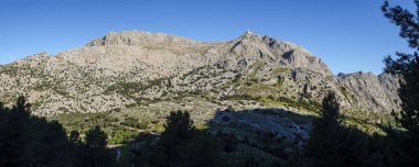 Puig de ses Vinyes ve Puig Major, Escorca, Mallorca, Balearic Adaları, İspanya