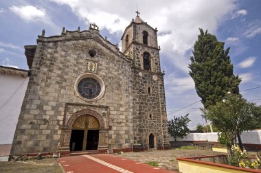 Church of Ihuatzio. Patzcuaro. State of Micchoacn.Mexico.