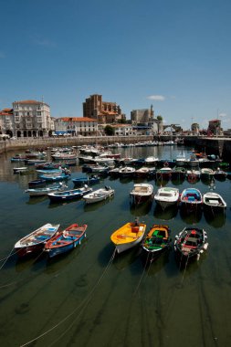 Gothic church of Santa Maria, 16th century.Castro Urdiales. Cantabria. Spain.