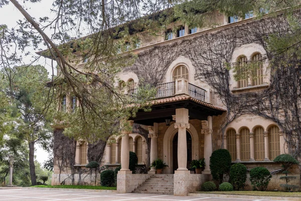 Marivent Palace Spanyol Királyi Család Nyári Rezidenciája Cala Mayor Palma — Stock Fotó