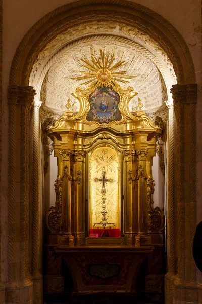 Relikviář Pravého Kříže Století Palma Cathedral Museum Mallorca Baleárské Ostrovy — Stock fotografie