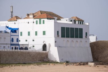 Raissouni Palace, Hassan II Cultural Center, Asilah, morocco, africa clipart