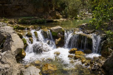 Tanrı 'nın Köprüsü, Akchour, Talassemtane Doğa Parkı, Rif Bölgesi, Fas, Afrika