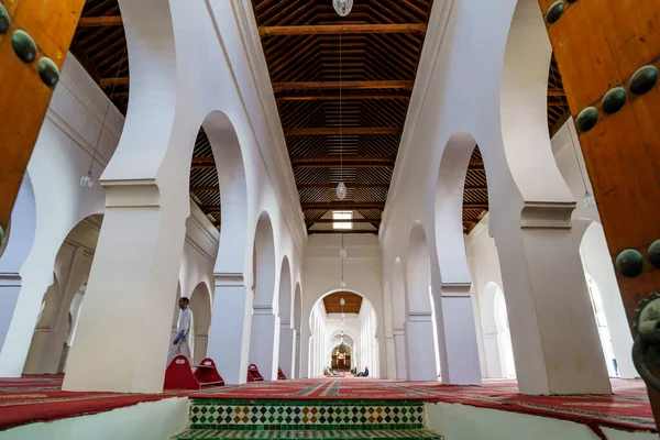 Мечеть Аль Карауин Построенная 859 Году Фес Марокко Африка — стоковое фото