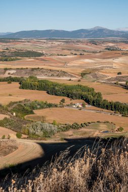 Henares Vadisi, Jadraque, Guadalajara, İspanya 'da küçük bir çiftlik.