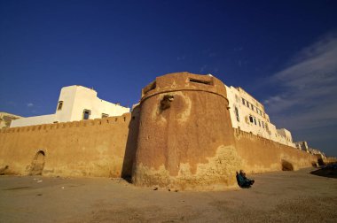 Torreon de la muralla portuguesa(s.XVIII).Essaouira (mogador). Costa Atlantica 'da. Marruecos. Magreb. Afrika.