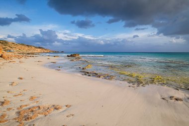 Migjorn Es Copinyar plajı, Formentera, Pitiusas Adaları, Balear Community, İspanya