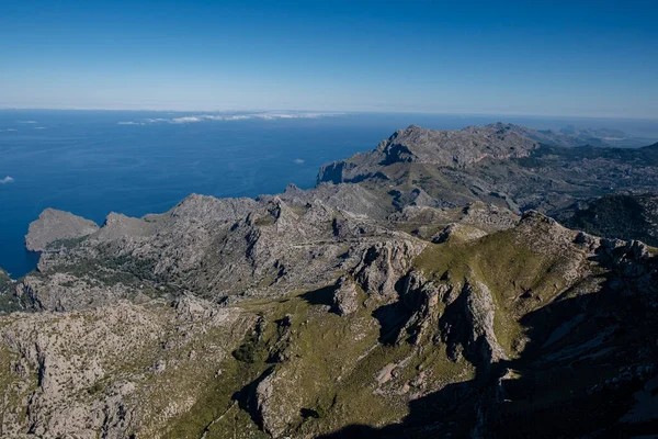 Aufstieg Zum Morro Pelut Höhe 319 Mallorca Balearen Spanien — Stockfoto