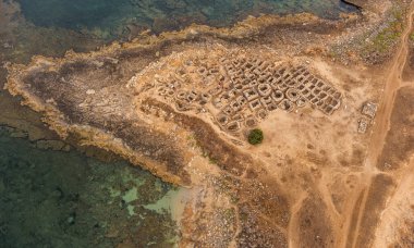 Son Real nekropolis arkeoloji alanı, MÖ 7. yüzyıldan kalma Talayotik nekropolis, Santa Margarita, Mayorka, Balearic Adaları, İspanya