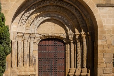 Santa Maria de la Corona Kilisesi, Ejea de los Caballeros, Cinco Villas, Zaragoza, Aragon, İspanya