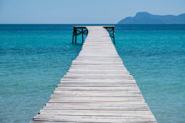 Alcudia Sahili, Alcudia, Mallorca, Balear Adaları, İspanya