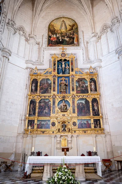 Retablo Mayor Iglesia Monasterio San Juan Los Reyes Toledo Castilla — Foto de Stock