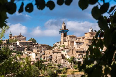 Valldemossa şehri, Mayorka, Balearic Adaları, İspanya