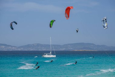 Illete Sahili Formentera, Pitiusas Adaları, Balear Community, İspanya
