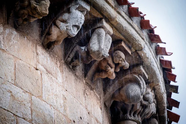 San Pedro Cervatos Romanesque Cervatos Municipality Campoo Enmedio Cantabria Spain — 스톡 사진