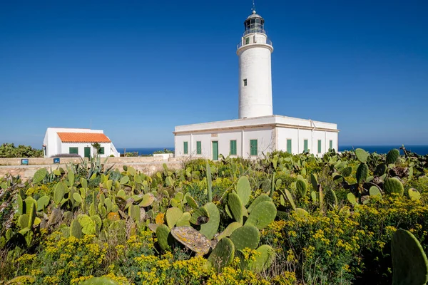stock image La Mola Lighthouse, Formentera, Pitiusas Islands, Balearic Community, Spain