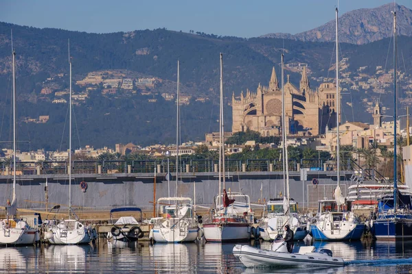 Portixol Palma Mallorca Balearerna Spanien — Stockfoto