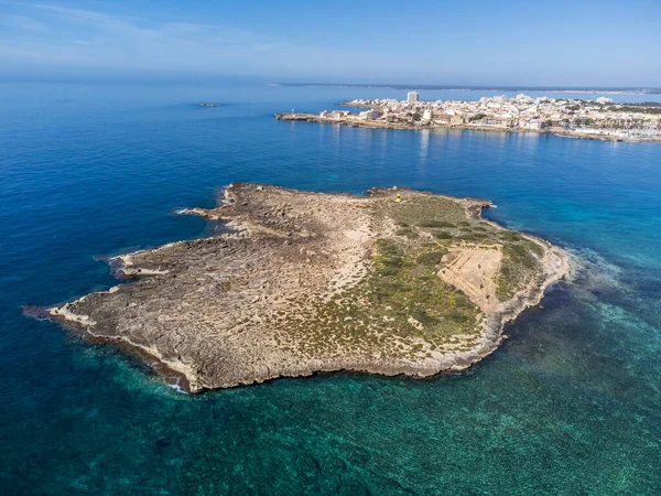 Insel Guardis Fenchelsiedlung Jahrhundert Vor Christus Ses Salines Mallorca Balearen — Stockfoto