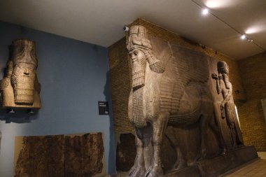 Khorsabad, Sargon Sarayı, İngiliz Müzesi, Londra, İngiltere, İngiltere