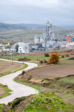 Beton fabrikası, Mataporquera, Cantabria, İspanya