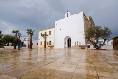 Yağmurda Sant Francesc Kilisesi, Formentera, Pitiusas Adaları, Balear Community, İspanya