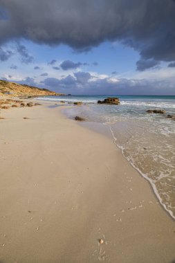 Migjorn Es Copinyar plajı, Formentera, Pitiusas Adaları, Balear Community, İspanya
