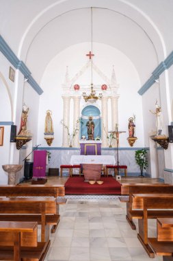 Sant Ferran de les Roques Kilisesi, Formentera, Pitiusas Adaları, Balear Community, İspanya