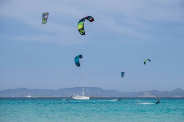Illete Sahili Formentera, Pitiusas Adaları, Balear Community, İspanya