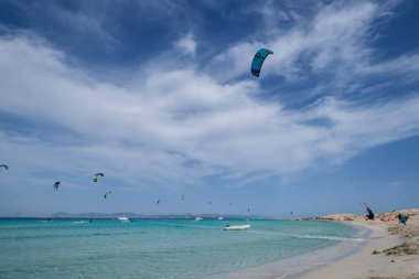 Illete Sahili Formentera, Pitiusas Adaları, Balear Community, İspanya