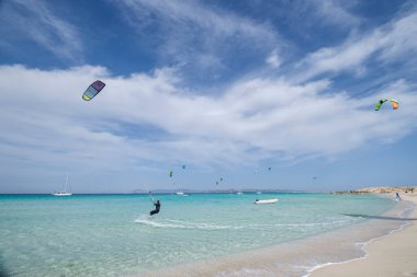 Illete Sahili Formentera, Pitiusas Adaları, Balear Community, İspanya