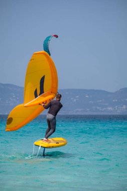 Illete Sahili Formentera, Pitiusas Adaları, Balear Community, İspanya
