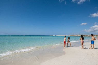 Sa Rapita-ses Covetes Plajı, Mallorca, Balearic Adaları, İspanya