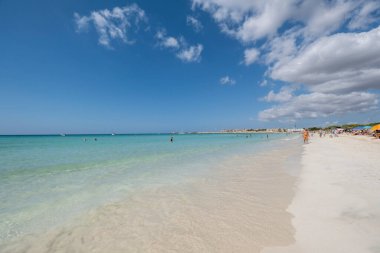 Sa Rapita-ses Covetes Plajı, Mallorca, Balearic Adaları, İspanya