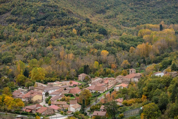 Χωριό Escalada Δήμος Burgos Της Valle Sedano Ισπανία — Φωτογραφία Αρχείου