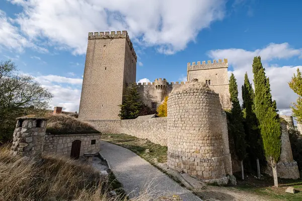 アンプディア城 13世紀 ゴシック建築 バレンシアの州 スペイン — ストック写真