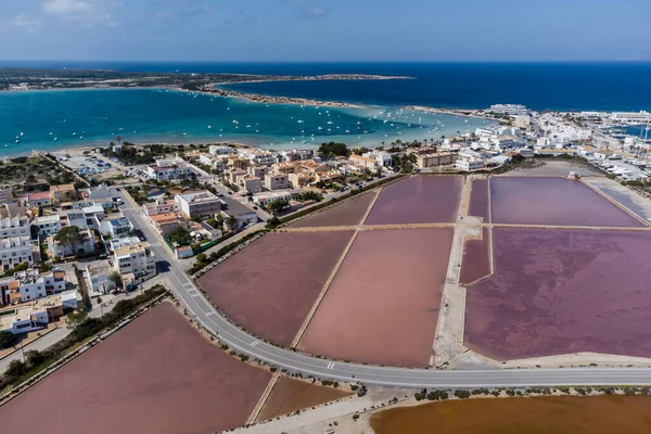 Savina Formentera Pitiusasovy Ostrovy Baleárské Společenství Španělsko — Stock fotografie