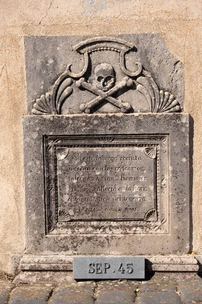 Tejedor Family Tomb Felanitx Νεκροταφείο Μαγιόρκα Βαλεαρίδες Νήσοι Ισπανία — Φωτογραφία Αρχείου