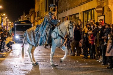 Llucmajor Caddesi, Mallorca, Balearic Adaları 'ndaki Üç Kralın Geçidi, İspanya