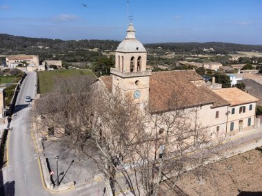 Lekesiz ve Kutsanmış Ramon Llull Kilisesi, Randa, Mallorca, Balear Adaları, İspanya