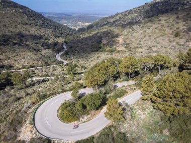 Puig de Cura Tepesi, Randa, Algaida, Mallorca, Balearic Adaları, İspanya
