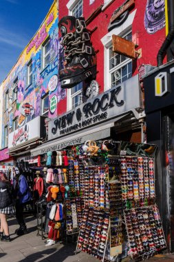 Camden Town, sokak dükkanları, Londra, İngiltere, İngiltere