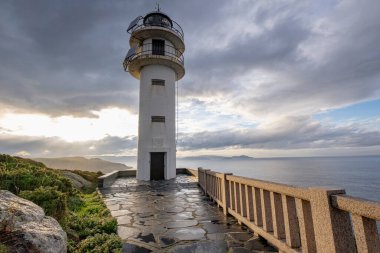 Faro de punta Roncadoira, Xove, Galiçya, İspanya