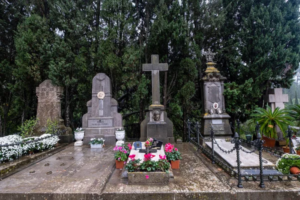 Friedhof Von Soller Mallorca Balearen Spanien — Stockfoto
