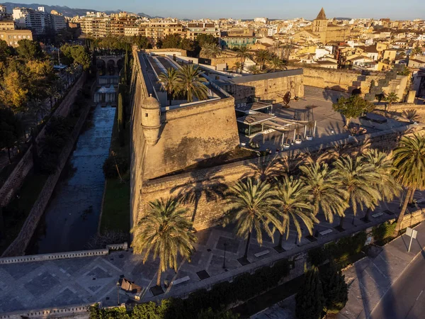 Baluard Museu Art Contemporani Yüzyıl Sant Pere Rönesans Kalesi Palma — Stok fotoğraf