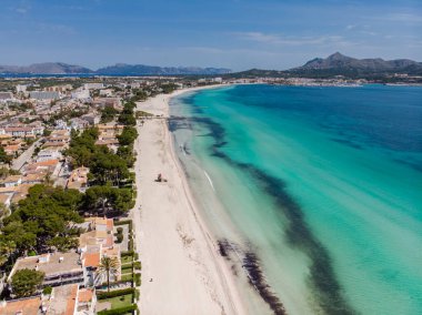 Alcudia Sahili, Alcudia, Mallorca, Balear Adaları, İspanya