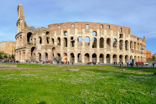 Kolosszeum Amfiteátrum Flavius Épült Században Róma Lazio Olaszország — Stock Fotó