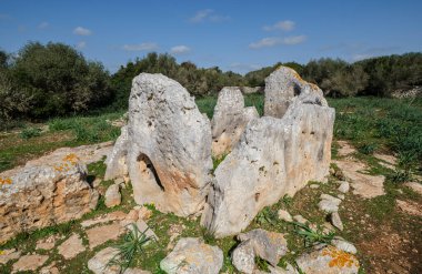 Ses Roques Dolmen, Alaior, Menorca, Balear Adaları, İspanya
