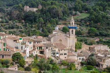 Sant Bartomeu Katolik Kilisesi, 1235, gotik, Valldemossa, Mallorca, Balear Adaları, İspanya