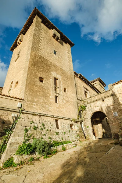 Pałac Króla Sancho 1309 Valldemossa Majorka Baleary Hiszpania — Zdjęcie stockowe